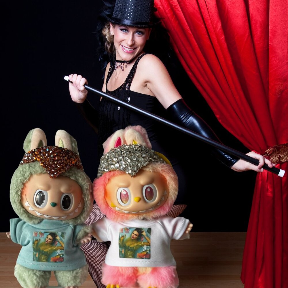 Labubu Tshirt (Labubu doll and showgirl headpiece not included). - Picture 3 of 4